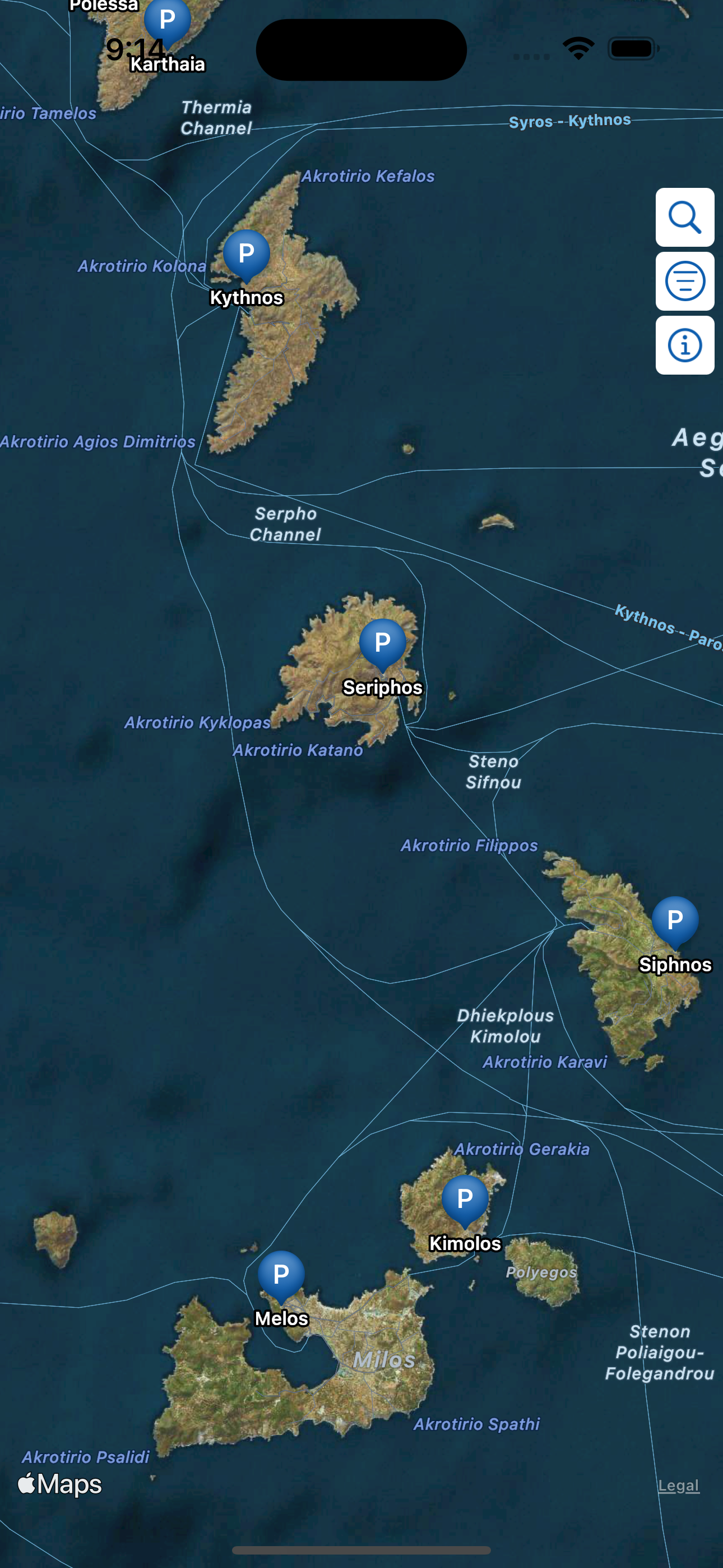 Cyclades Island Updates